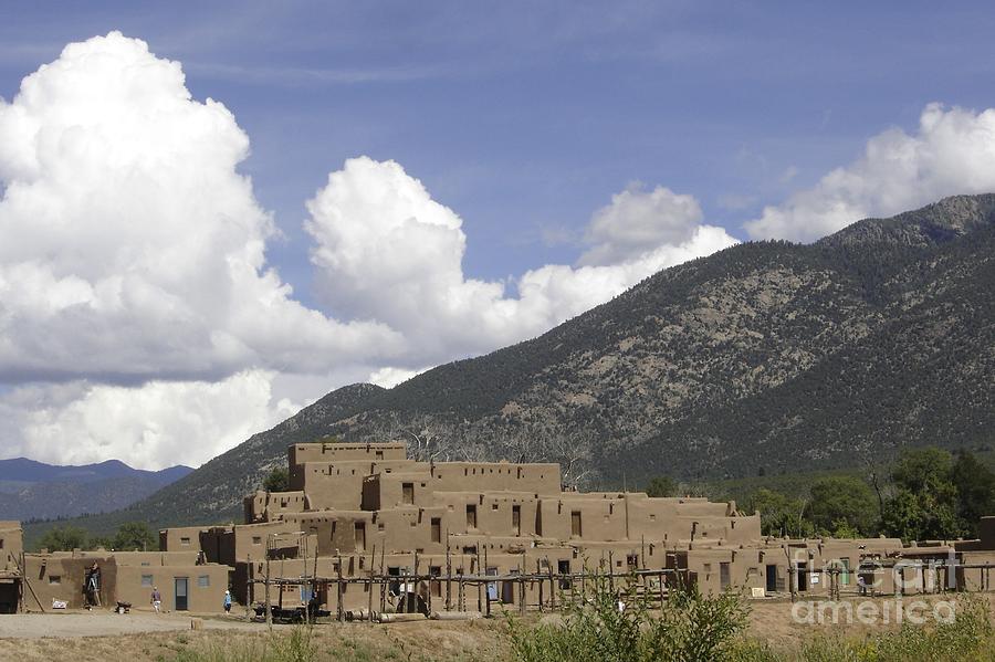 Taos Pueblo Photograph by Mary Rogers