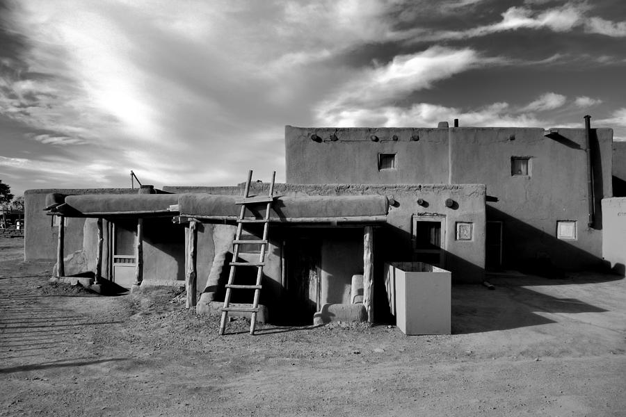 Taos Pueblo Study 1 Photograph by Robert Meyers-Lussier
