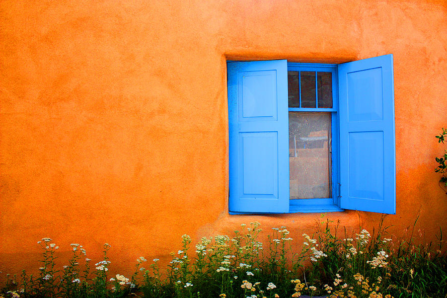 Taos Window III Photograph by Lanita Williams