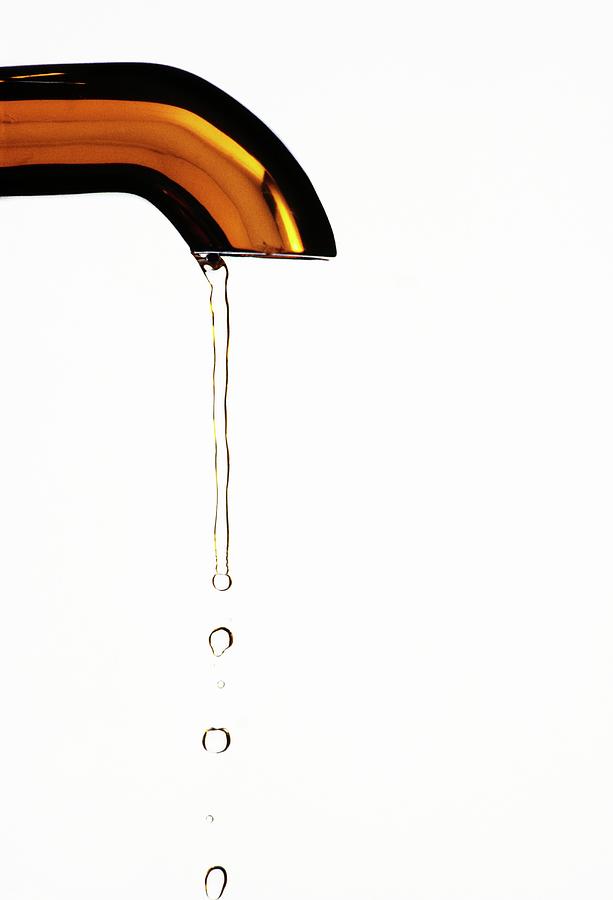 Tap Dripping Water Photograph by Adam Hart-davis/science Photo Library