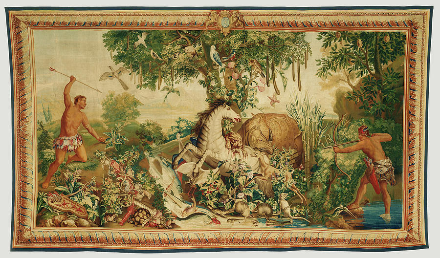 FRENCH, GOBELINS, TAPESTRY OF 'FEBRUARY', FROM THE SERIES OF 'LES