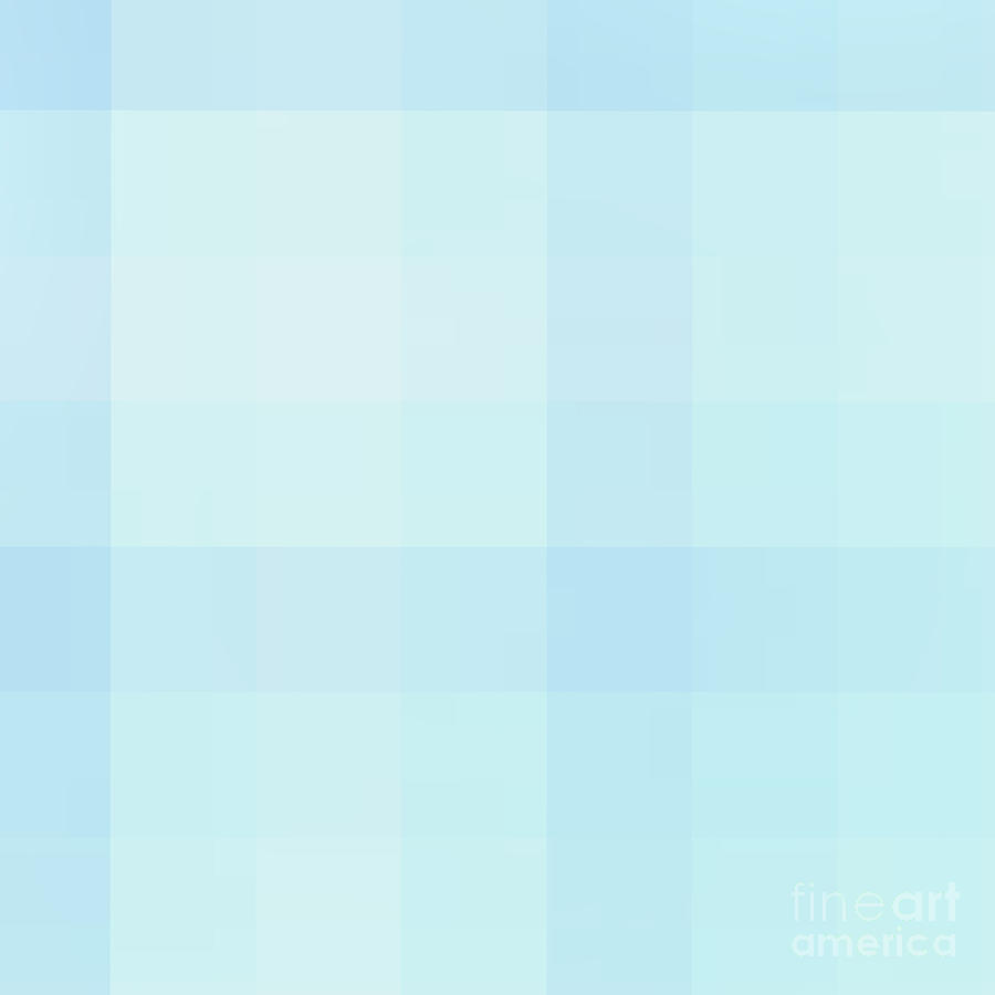 Tapeten-wallpaper-bluly-checkered Mixed Media by Mando Xocco