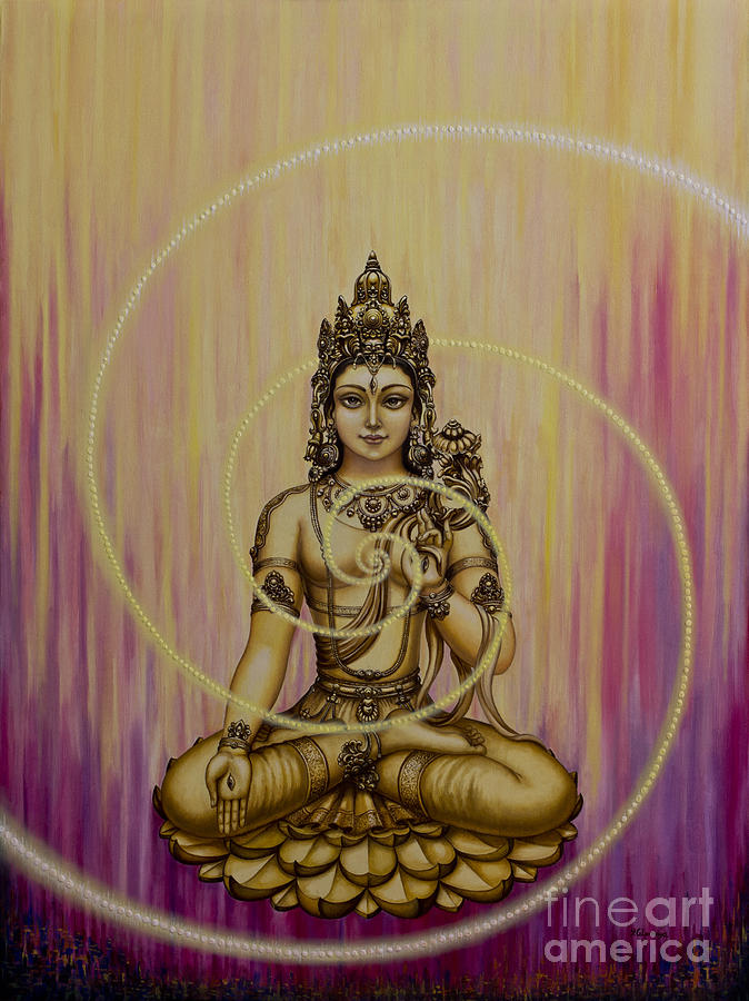 Tara Painting - Tara by Yuliya Glavnaya Tara Painting - Tara by Yuliya Glavnaya