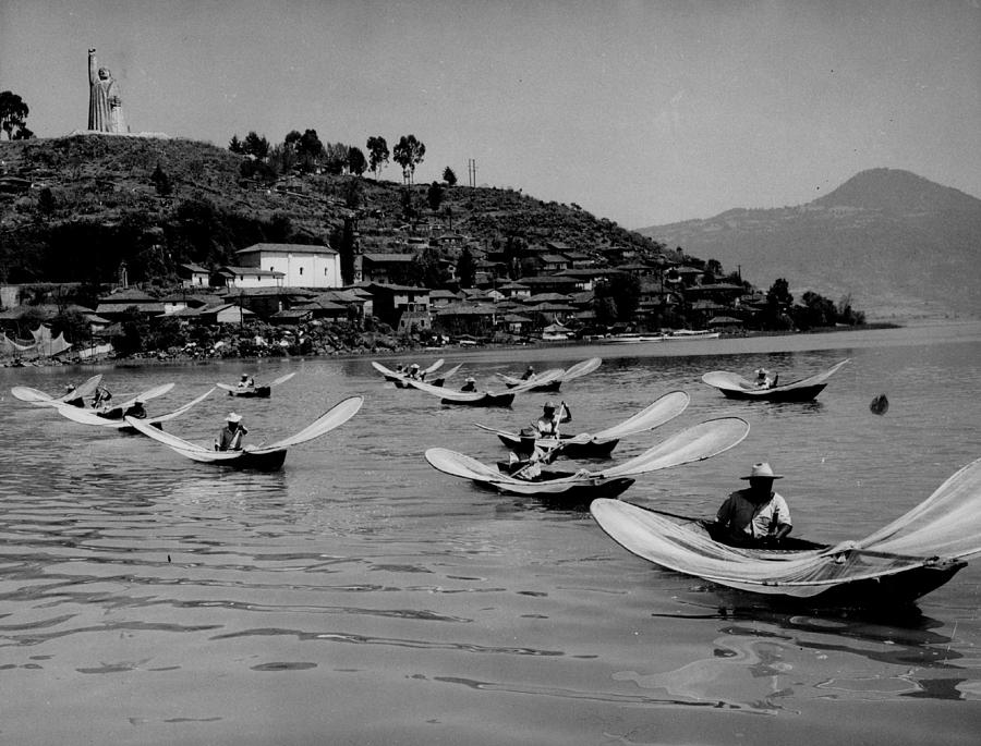 Tarascan Fishermen Photograph by Retro Images Archive