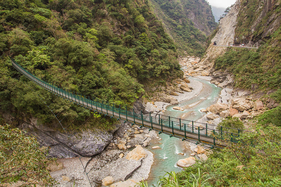 Taroko Gorge Hualien Taiwan Digital Art by Rick Yang - Fine Art America