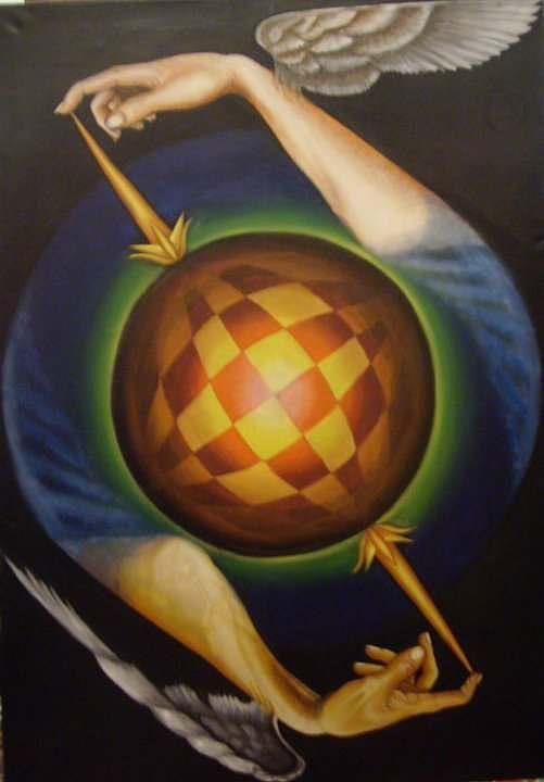 Tarot Art Painting by Mahmoud Awad