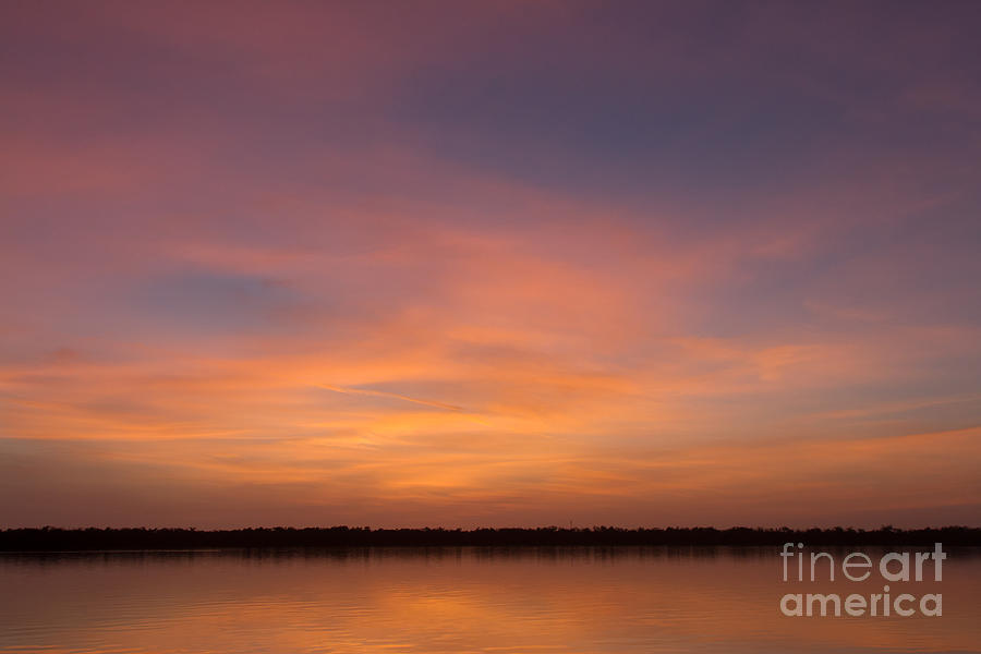 Tarpon Bay Sunset Photograph by Chris Scroggins