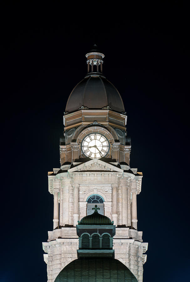 Tarrant County Courthouse v2 020815 Photograph by Rospotte Photography