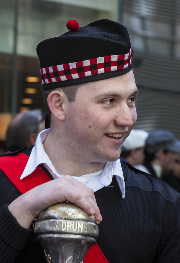 Tartan Day Parade NYC 2013 Drum Major Photograph by Robert Ullmann ...