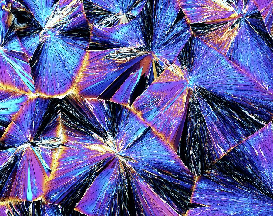 Chemical Photograph - Tartaric Acid Crystals by Pasieka