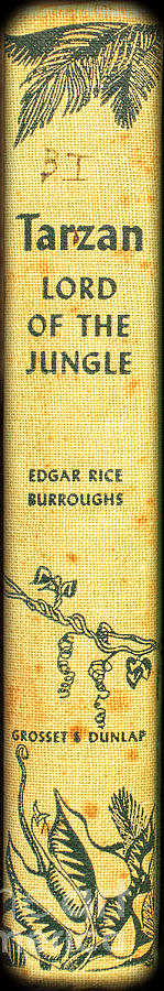 Vintage Photograph - Tarzan Lord of the Jungle by Edgar Rice Burroughs by Edward Fielding