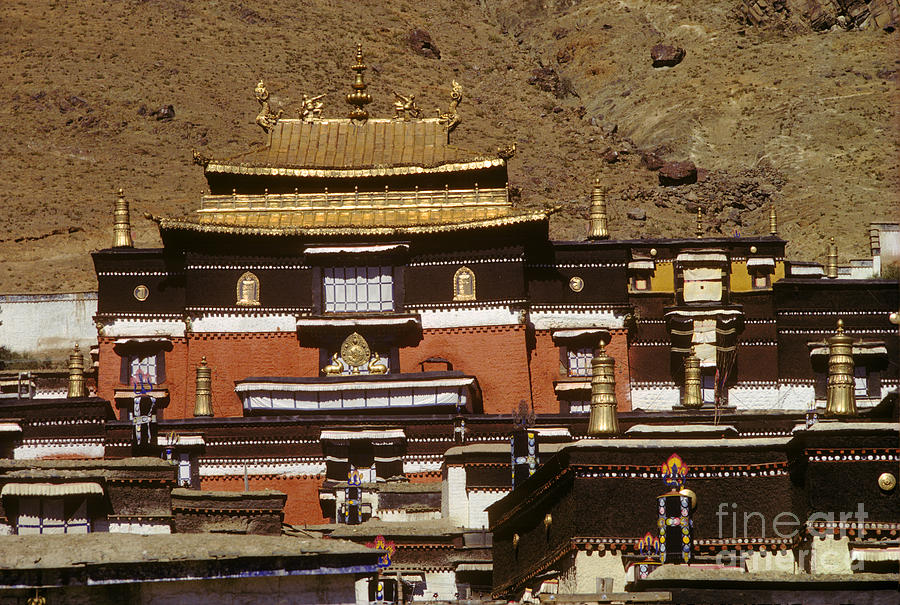 Tashilhunpo Monastery - Shigatse Tibet Photograph by Craig Lovell