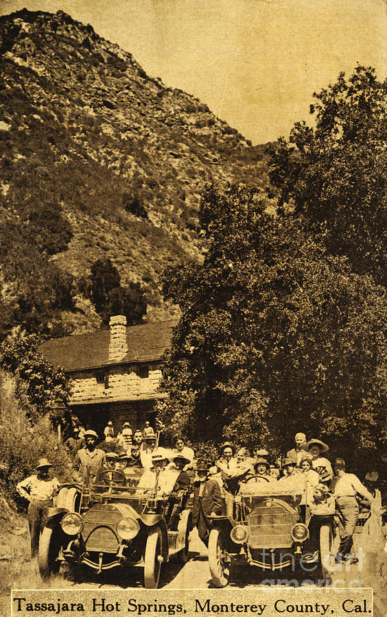 Tassajara Hot Springs Photograph - Tassajara Hot Springs Monterey County Calif. 1915 by Monterey County Historical Society
