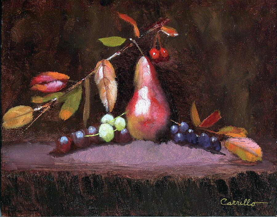 Taste of Fall Painting by Ruben Carrillo