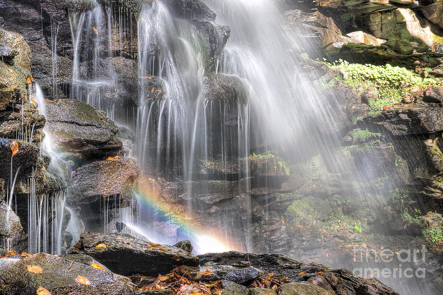 Waterfall Photograph - Taste the Rainbow by Rick Kuperberg Sr