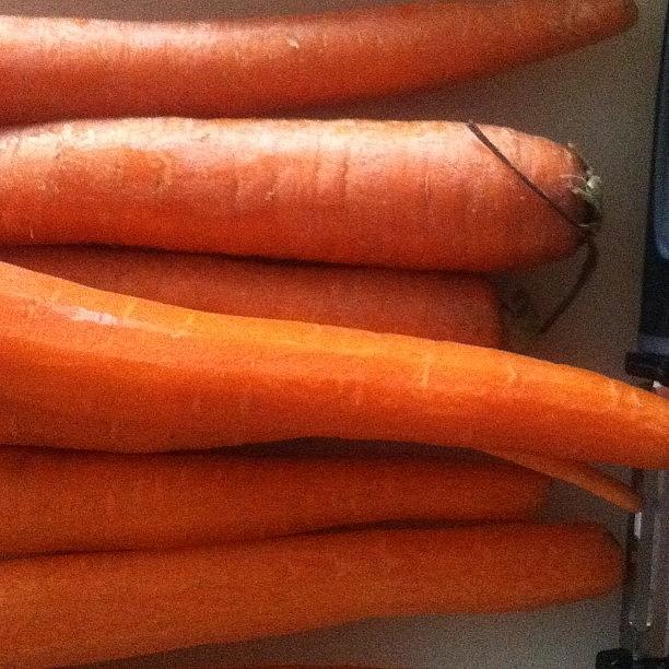 Carrot Photograph - #tastemycellulose #rosemary #roasted by Krystalynn Moore