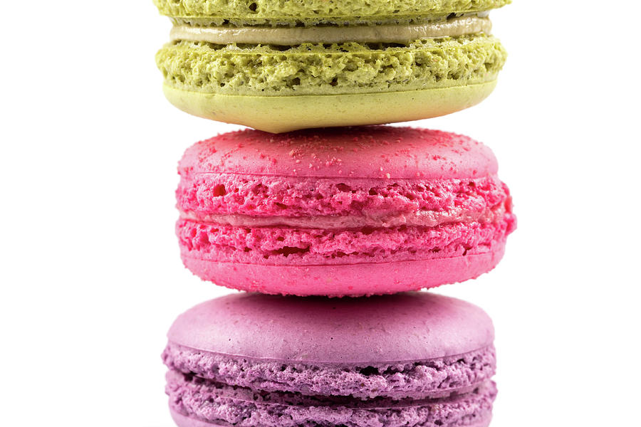 Tasty Colorful Macaroons Photograph by R.tsubin