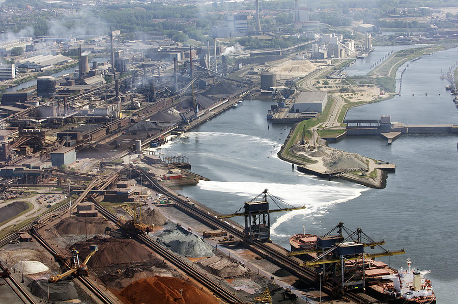 Tata Steel, Ijmuiden Photograph by Bram van de Biezen - Fine Art America