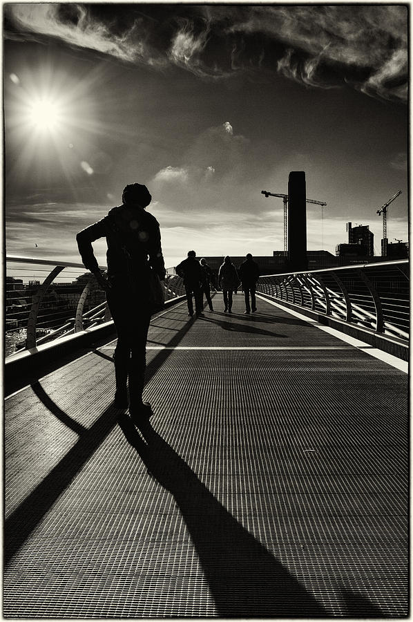 Tate Silhouettes Photograph by Lenny Carter