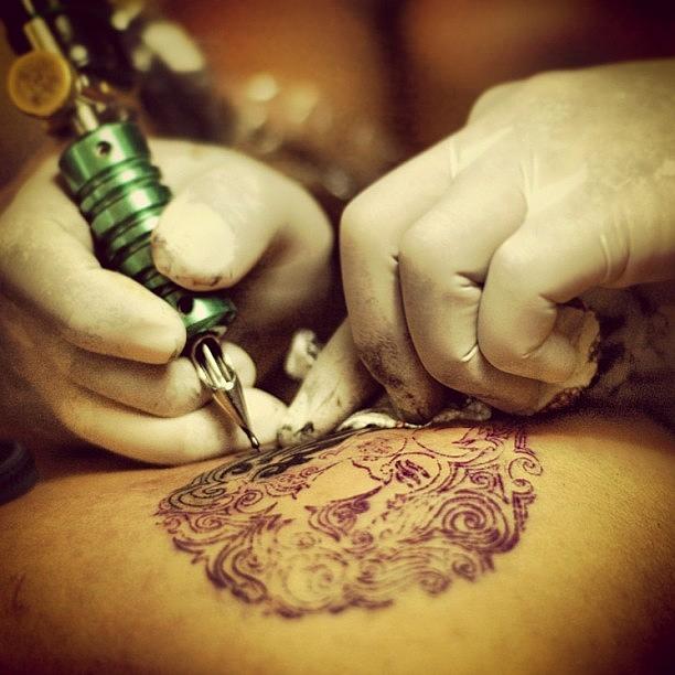 Tattoo Photograph - Tattoo #tattoo #art #urban #instagram by Dani Daniar