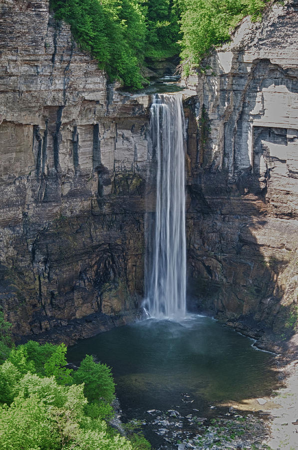 Waterfall Photograph - Taughannock Falls  0453 by Guy Whiteley