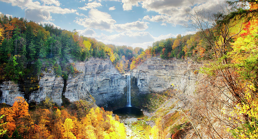 Taughannock Falls Photograph by Tony Shi Photography