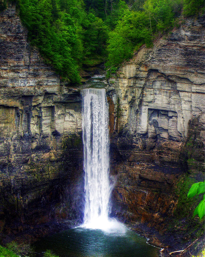 Taughannock Falls Ulysses NY Photograph by Tim Buisman