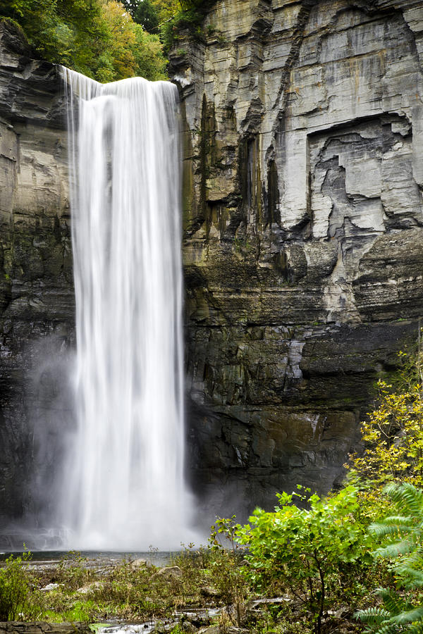 Taughannock Falls View From The Bottom Photograph by Christina Rollo