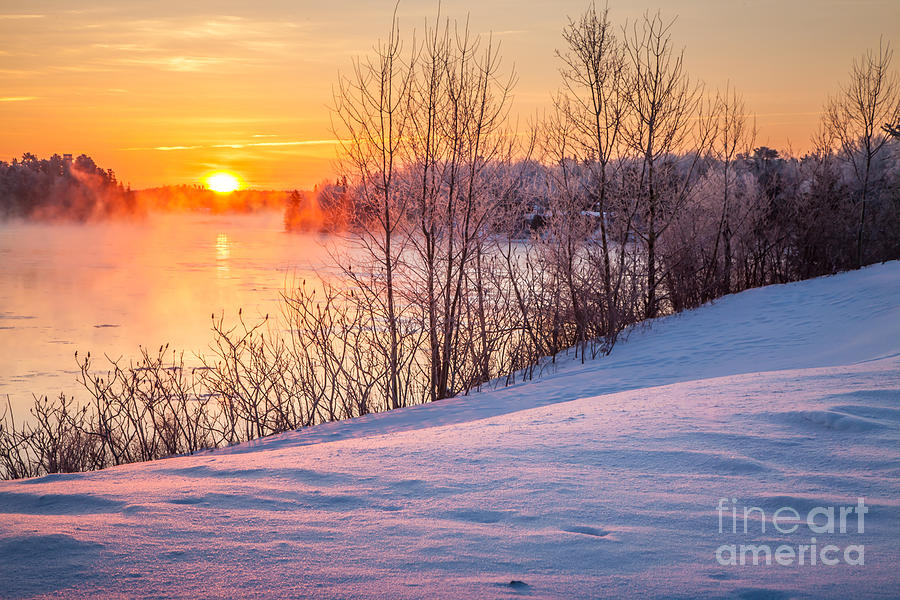 Taunton River Sunrise Photograph by Susan Cole Kelly
