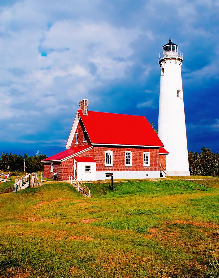 Tawas Point Lighthouse Photograph by Nick Zelinsky Jr - Fine Art America