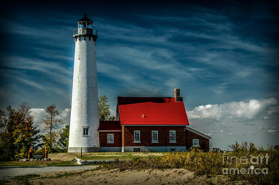 Tawas Point Lighthouse Photograph by Ronald Grogan