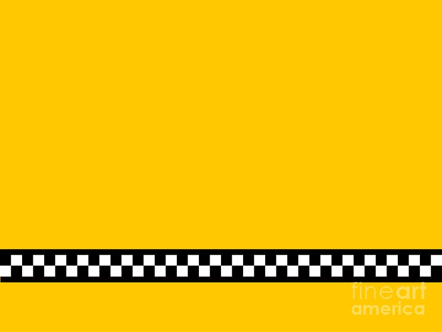 Yellow Taxi Cab Fabric, Wallpaper and Home Decor | Spoonflower