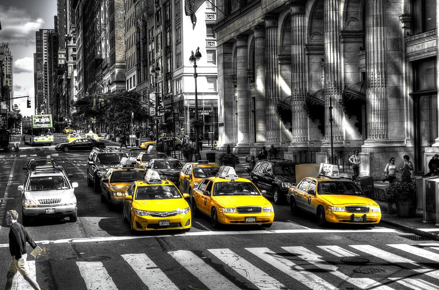 Taxi Photograph by Deborah Ritch
