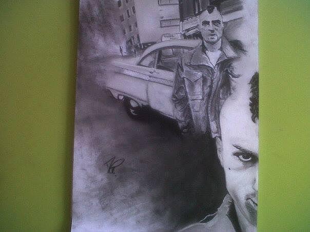 Taxi Driver Drawing by Alessandro Cedroni