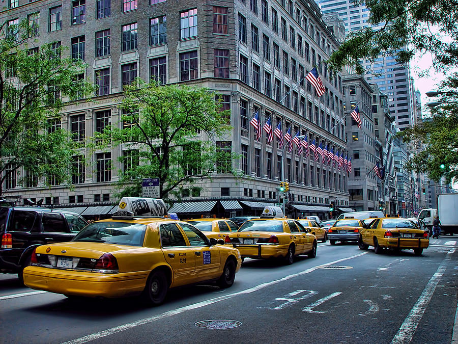 Blade Runner Photograph - Taxicabs of New York City by New York