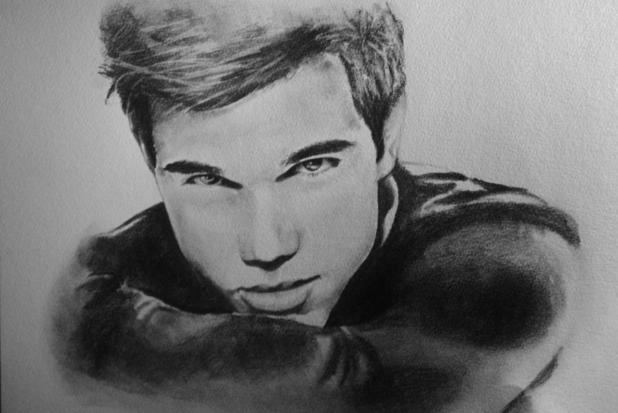 Taylor Lautner Realism Pencil Portrait Drawing | eBay