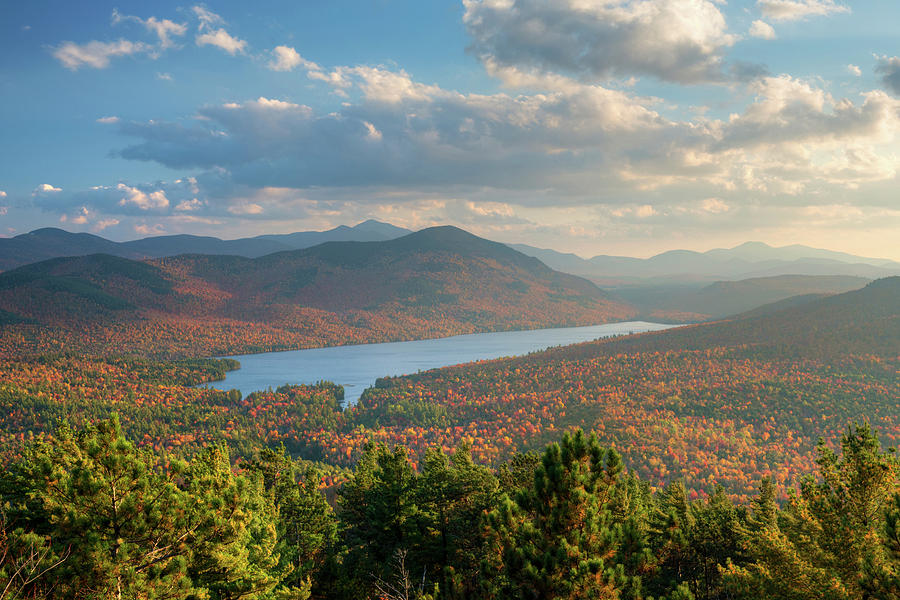 Taylor Pond Seen From Silver Mountain Photograph by Panoramic Images ...