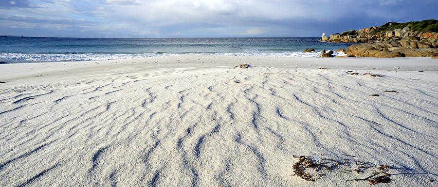 Taylors Beach - Bay of Fires - Tasmania Photograph by Anthony Davey