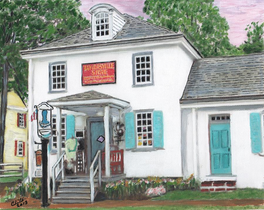 Taylorsville Store Painting by Cliff Wilson