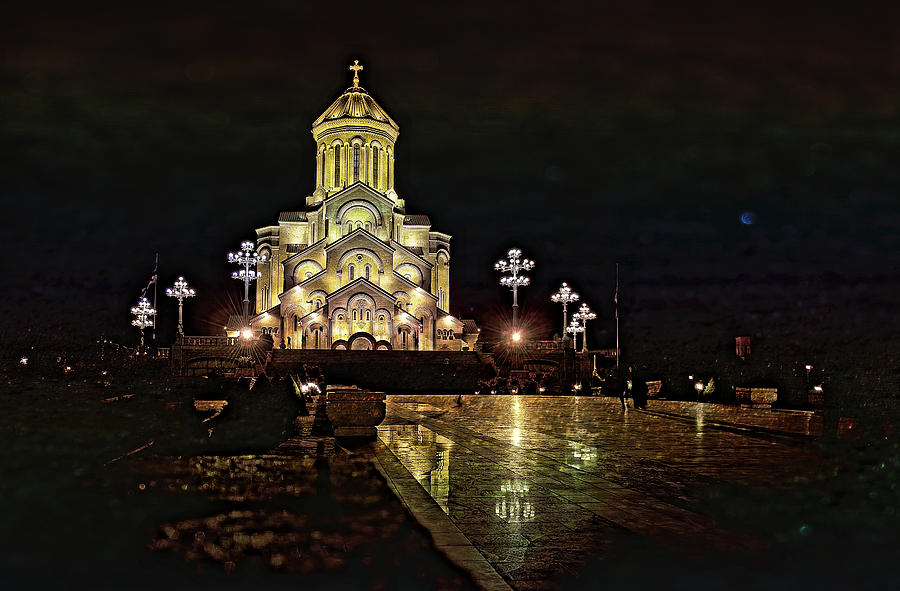 Tbilisi church Photograph by Gouzel -