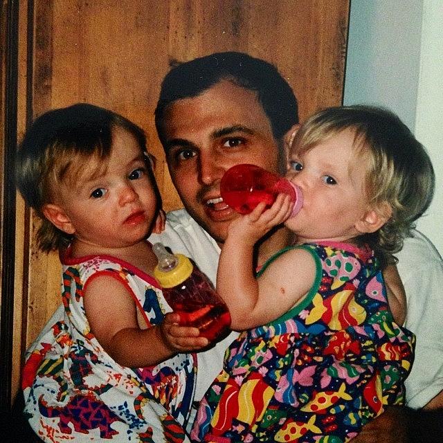 Tbt Photograph - #tbt With My Pops And @kateehancock by Anna Hancock