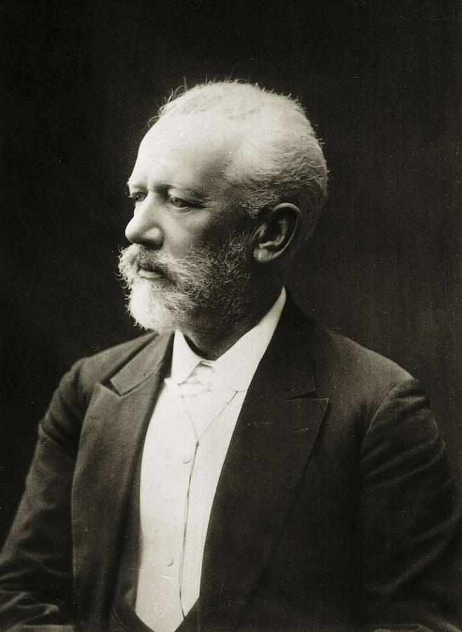 Tchaikovsky, Pyotr Ilych  1840-1893.  Photograph by Everett