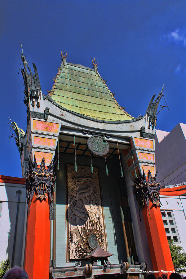 Christmas Photograph - TCL Chinese Theater 3 by Tommy Anderson