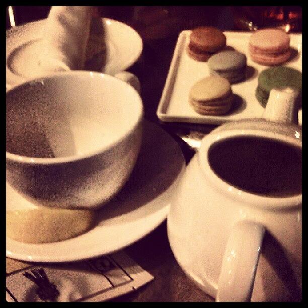 Tea And Macaroons In Georgetown Photograph by Alison D