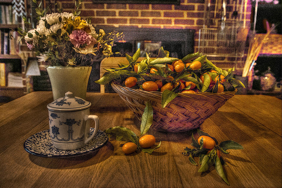 Tea and Oranges That Come All the Way from China  Photograph by William Fields