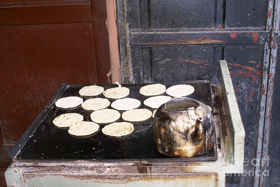 Tea and Tortillas Guatemala Photograph by John  Mitchell