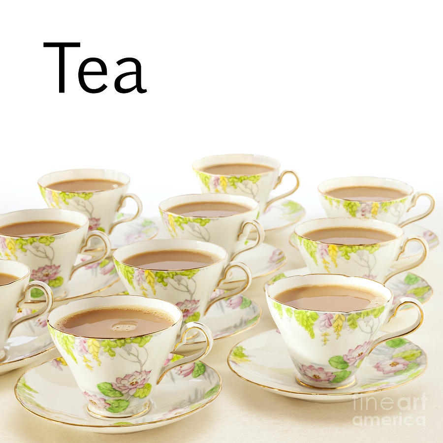 Tea Photograph - Tea Concept by Colin and Linda McKie