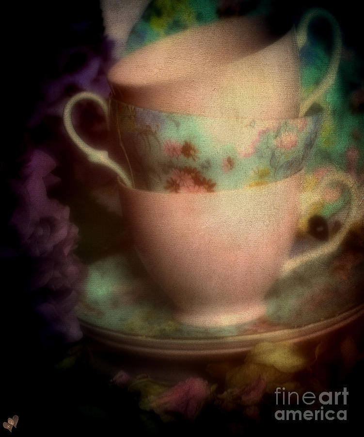 Tea Cups Photograph by Karen Lewis