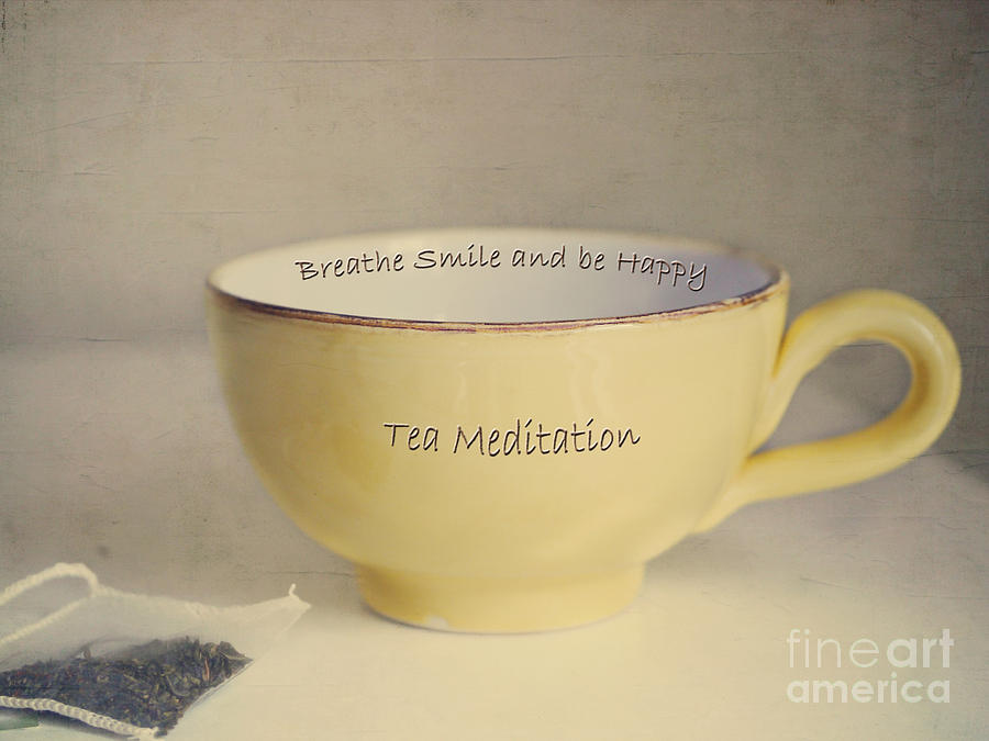 Tea Cup Photograph - Tea Meditation by Irina Wardas