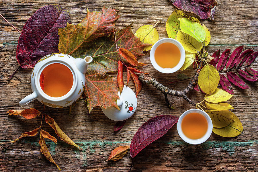Fall Photograph - Tea Of September by Stanislav Aristov